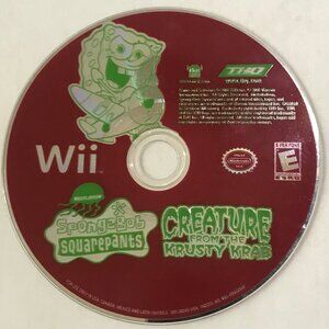 SpongeBob SquarePants Creature from the Krusty Krab for Nintendo Wii